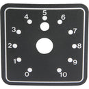 Atlas Sound ATPLATE-052 Rack Mounting Plate for 6 RM Attenuators