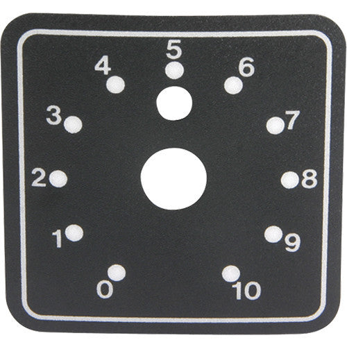 Atlas Sound ATPLATE-052 Rack Mounting Plate for 6 RM Attenuators