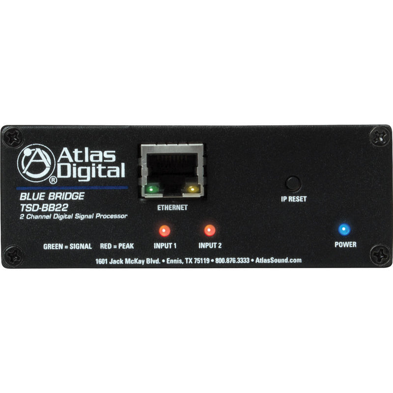 Atlas Sound TSD BlueBridge 2 Input / 2 Output DSP Audio Processor