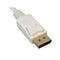 Tera Grand Mini DisplayPort Male to DisplayPort Male Cable (White, 6')