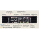 Bogen Communications X600 Black Max Power Amplifier 600W/per Channel @ 70V