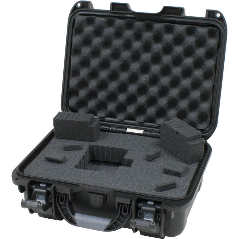 Gator Cases Waterproof Injection Molded Equipment Case with Diced Foam (Black)