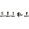 Desmond Knurled 1/4"-20 Slotted Screws (5-Pack)