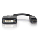 C2G DisplayPort Male to DVI-D Female Adapter Converter (Black, 8")