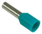 PANDUIT FSD74-6-D TERMINAL, WIRE FERRULE, 24AWG, TURQUOISE