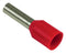 PANDUIT FSD77-8-DSL2 TERMINAL, WIRE FERRULE, 18AWG, RED