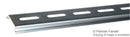 WEIDMULLER 0514500000 DIN MOUNTING RAIL, 35MM X 7.5MM, STEEL