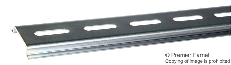 WEIDMULLER 0514500000 DIN MOUNTING RAIL, 35MM X 7.5MM, STEEL