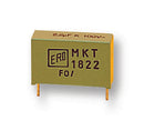 Vishay MKT1822410015 DC Film Capacitor 0.1 &micro;F 100 V PET (Polyester) &plusmn; 10% MKT1822 Series