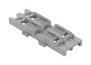 Wago 0221-2532 Mounting Carrier 2POS DIN35 Rail Grey