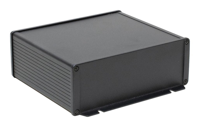 Hammond 1457U1602EBK Enclosure EMI/RFI BOX Aluminium Black New