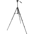 Magnus VT-350 Video Tripod with Fluid Head