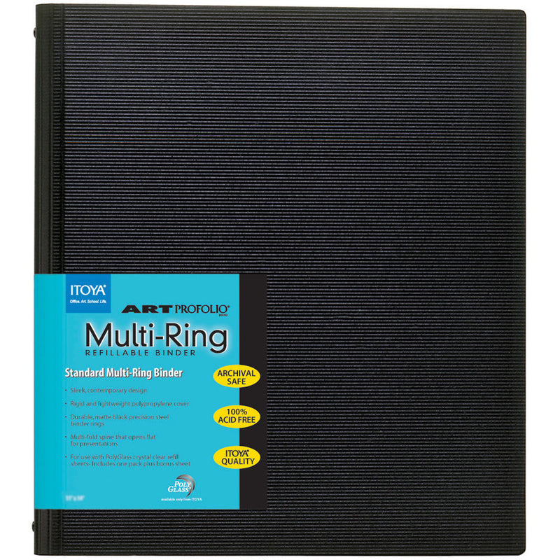 Itoya Art Portfolio Multi-Ring Refillable Binder (11 x 17")