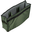 Domke FA-230 3-Compartment Insert (Gray/Green)