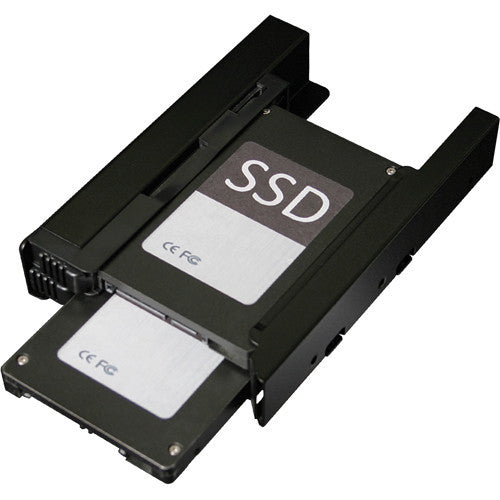 Icy Dock EZ-Fit PRO Dual 2.5" to 3.5" SSD/HDD Mounting Bracket (Matte Black)