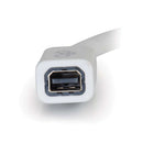 C2G Mini DisplayPort Extension Cable, Male to Female (10', White)