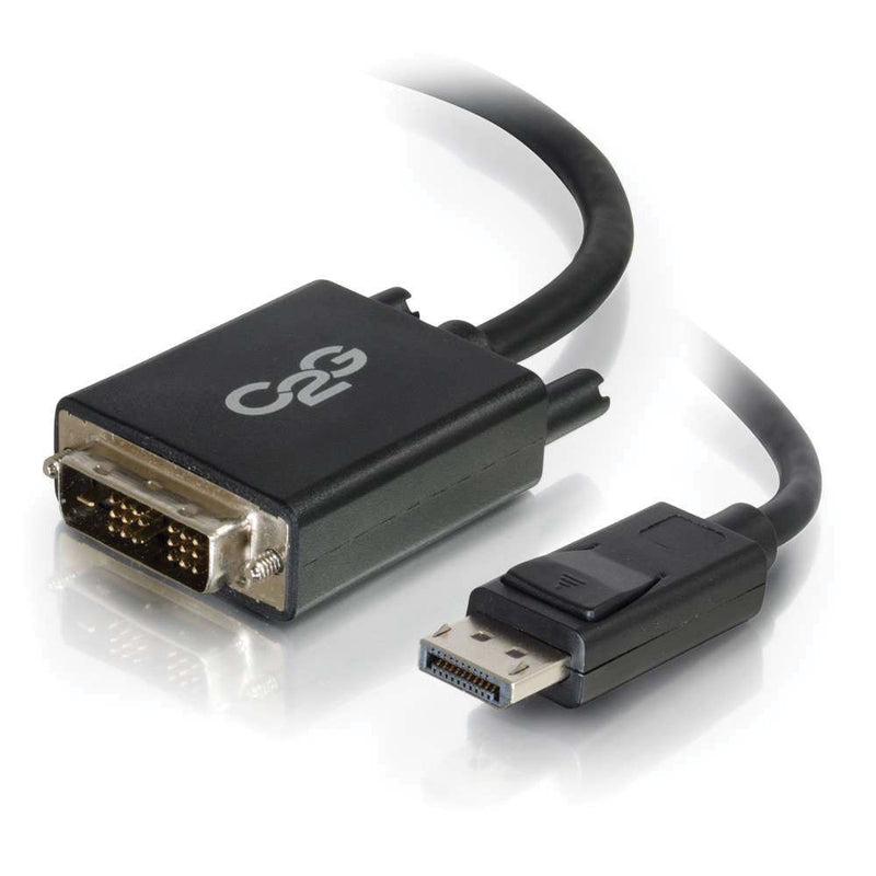 C2G DisplayPort Male to Single Link DVI-D Male Adapter Cable (10', Black)