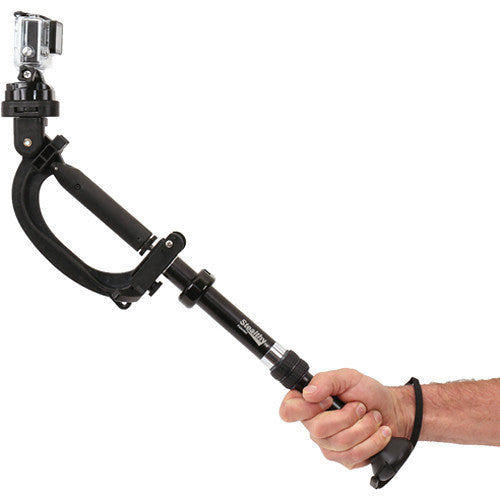 VariZoom StealthyGo Multi-Use Support & Stabilizer for GoPro/Small Camera (Black)