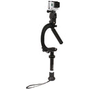 VariZoom StealthyGo Multi-Use Support & Stabilizer for GoPro/Small Camera (Black)