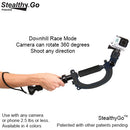 VariZoom StealthyGo Multi-Use Support & Stabilizer for GoPro/Small Camera (Black)