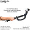 VariZoom StealthyGo Multi-Use Support & Stabilizer for GoPro/Small Camera (Black)