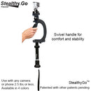 VariZoom StealthyGo Multi-Use Support & Stabilizer for GoPro/Small Camera (Black)