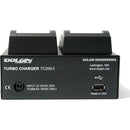 Dolgin Engineering TC200-i Two-Position Simultaneous Battery Charger for Sony BP-U30, BP-U60, BP-U90