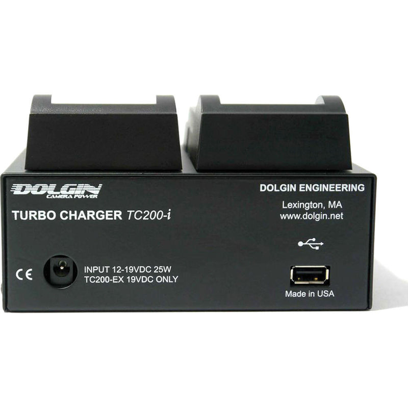 Dolgin Engineering TC200-i Two-Position Simultaneous Battery Charger for Sony BP-U30, BP-U60, BP-U90