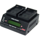 Dolgin Engineering TC200-i-TDM Two-Position Simultaneous Battery Charger for Sony BP-U30, BP-U60, BP-U90