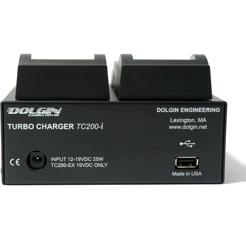 Dolgin Engineering TC200-i-TDM Two-Position Simultaneous Battery Charger for Canon BP-900 Series