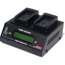 Dolgin Engineering TC200-i-TDM Two-Position Simultaneous Battery Charger for Canon BP-800 Series