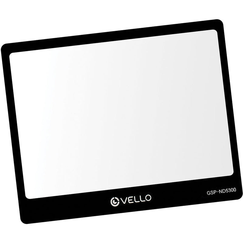 Vello Glass LCD Screen Protector for Nikon D5300