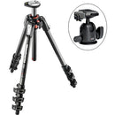 Manfrotto MT190CXPRO4 Carbon Fiber Tripod with 496RC2 Compact Ball Head Kit