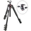 Manfrotto MT190XPRO4 Aluminum Tripod with MHXPRO-3W 3-Way Pan/Tilt Head Kit