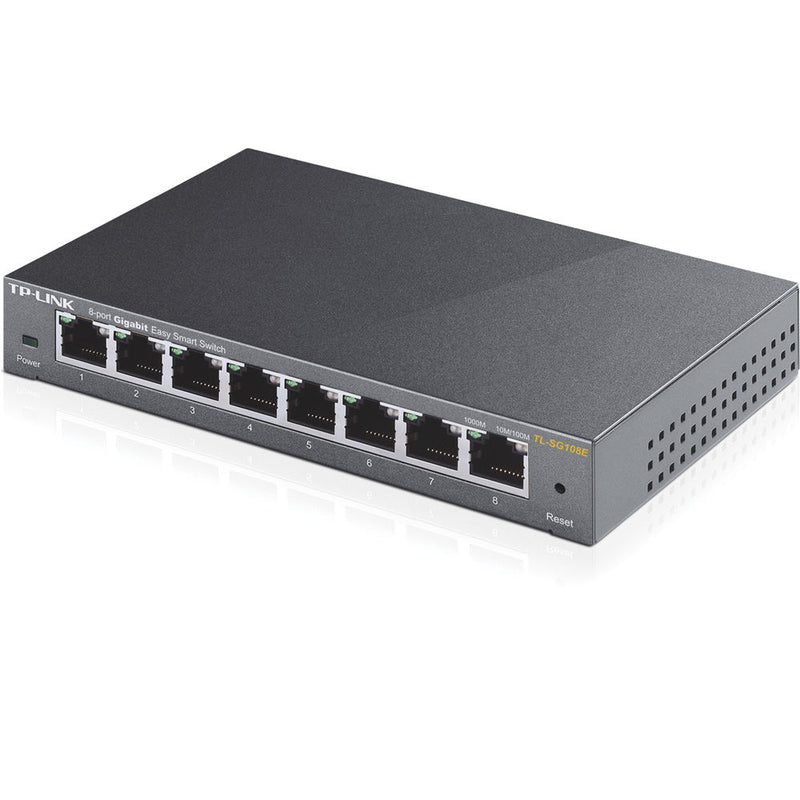 TP-Link TL-SG108E 8-Port Gigabit Easy Smart Switch