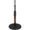 Auray Telescoping Tabletop Microphone Stand (2-Pack, Black)