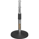 Auray TT-6220 Telescoping Tabletop Microphone Stand (Chrome)