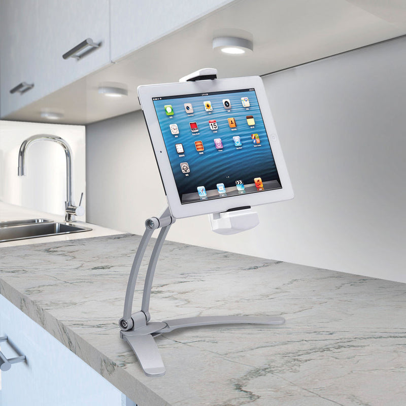 CTA Digital 2-in-1 Kitchen Mount Stand for All iPads & Tablets