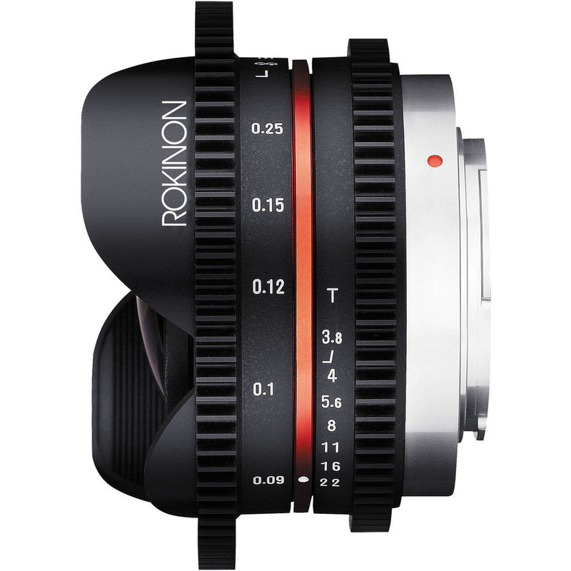 Rokinon 7.5mm T3.8 Cine UMC Fisheye Lens for Micro Four Thirds Mount