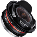 Rokinon 7.5mm T3.8 Cine UMC Fisheye Lens for Micro Four Thirds Mount