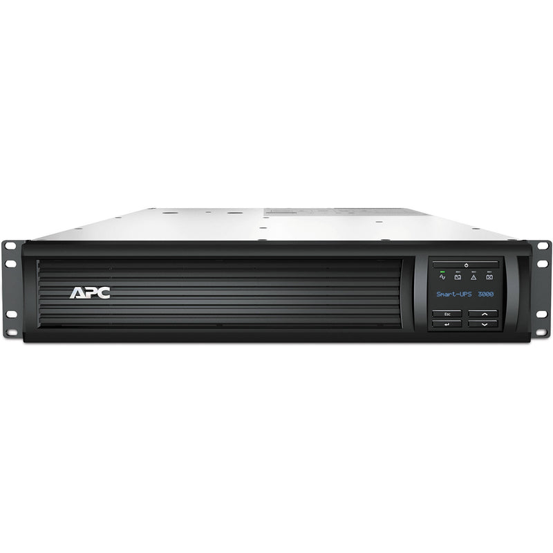 APC Smart-UPS 3000VA LCD 2U Rackmount with 12' Cord (Black)