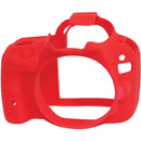 easyCover Silicone Protection Cover for Canon 90D (Red)