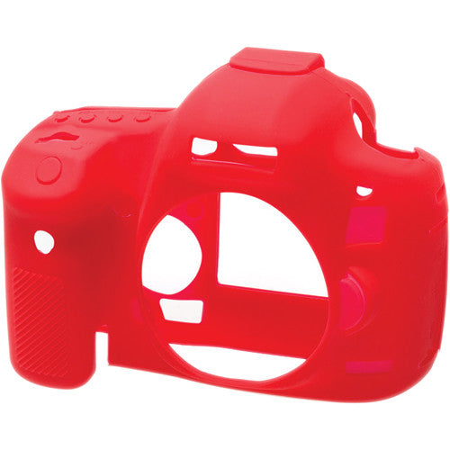 easyCover Silicone Protection Cover for Canon 90D (Red)