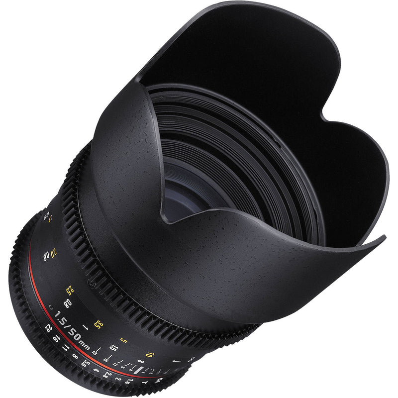 Samyang 50mm T1.5 VDSLR AS UMC Lens for Canon EF Mount