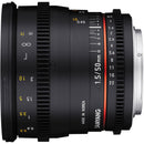 Samyang 50mm T1.5 VDSLR AS UMC Lens for Canon EF Mount