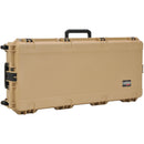 SKB iSeries Waterproof Acoustic Guitar Case with Wheels (Tan)