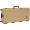 SKB iSeries Waterproof Acoustic Guitar Case with Wheels (Tan)