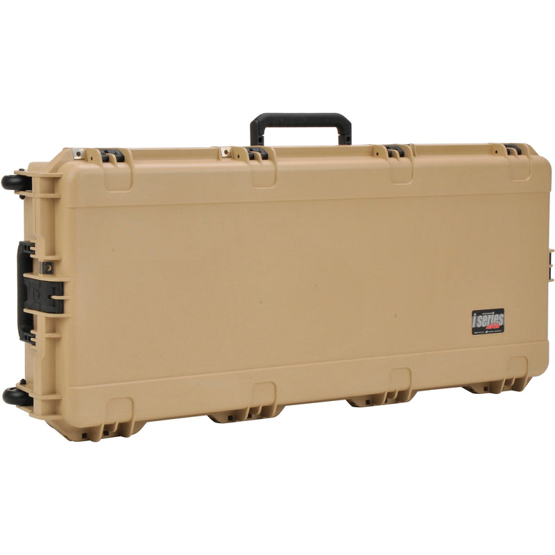 SKB iSeries Waterproof Acoustic Guitar Case with Wheels (Tan)