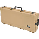 SKB iSeries Waterproof Acoustic Guitar Case with Wheels (Tan)