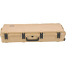 SKB iSeries Waterproof Acoustic Guitar Case with Wheels (Tan)